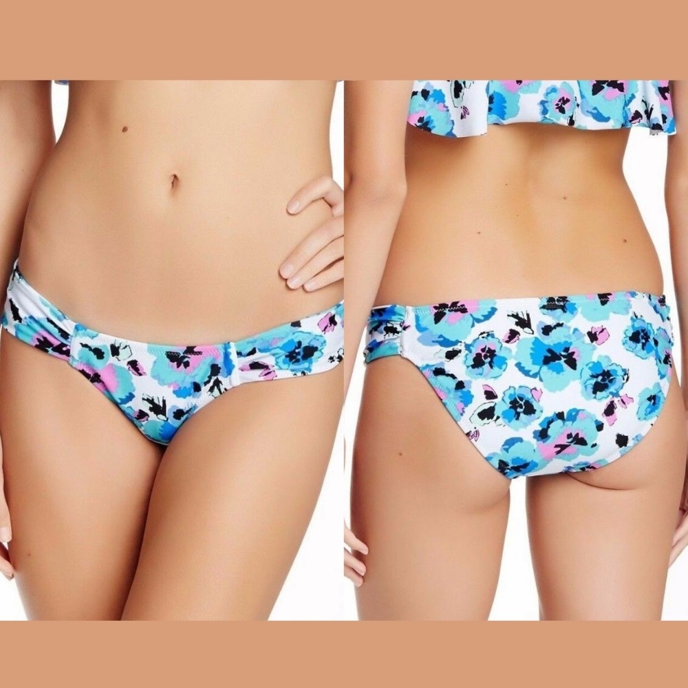 NWT Volcom Floral Junkie Full Bottom‎ in Blue Bird [ SZ XS ]